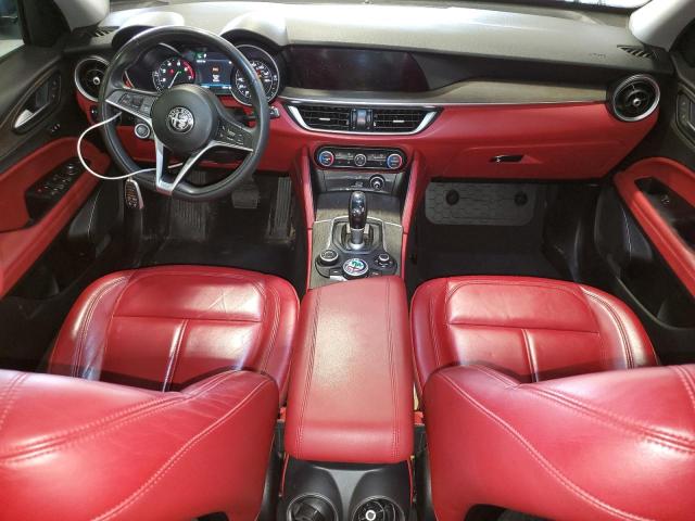 ZASPAKBN2K7C43312 - 2019 ALFA ROMEO STELVIO TI Ақ фото 8