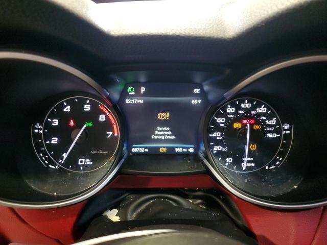 ZASPAKBN2K7C43312 - 2019 ALFA ROMEO STELVIO TI Ақ фото 9