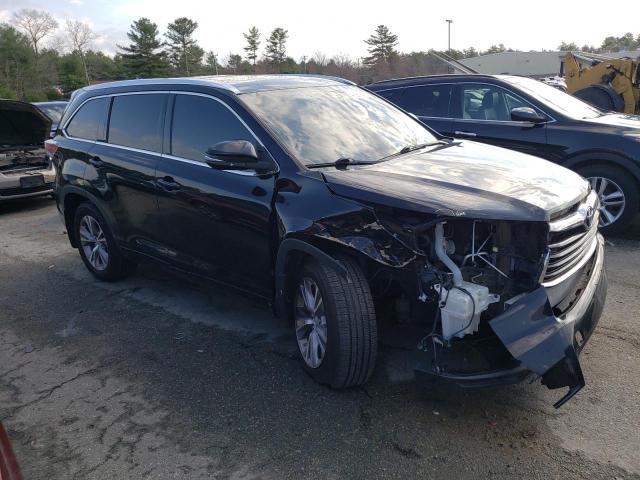 5TDJKRFH2FS205079 - 2015 TOYOTA HIGHLANDER XLE BLACK photo 4