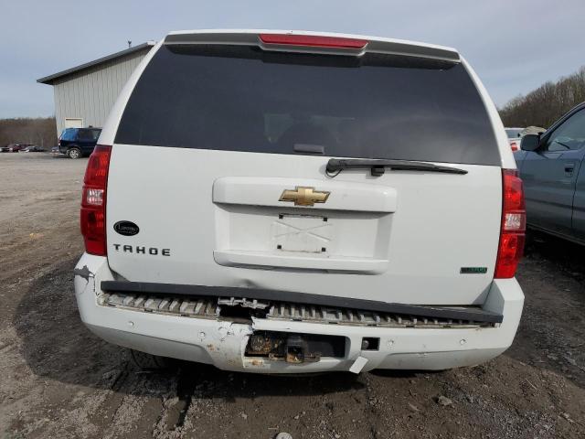 1GNSKBE04BR332228 - 2011 CHEVROLET TAHOE K1500 LT WHITE photo 6