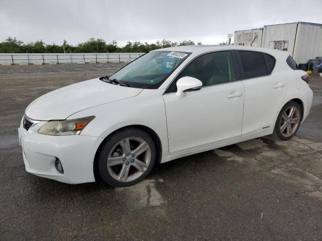 JTHKD5BH3B2014560 - 2011 LEXUS CT 200 WHITE photo 1