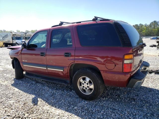 1GNEC13V83J206408 - 2003 CHEVROLET TAHOE C1500 MAROON photo 2