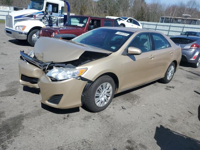 4T1BF1FK4CU181053 - 2012 TOYOTA CAMRY BASE GOLD photo 1