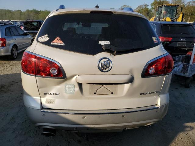 5GAKRCED6CJ373927 - 2012 BUICK ENCLAVE WHITE photo 6