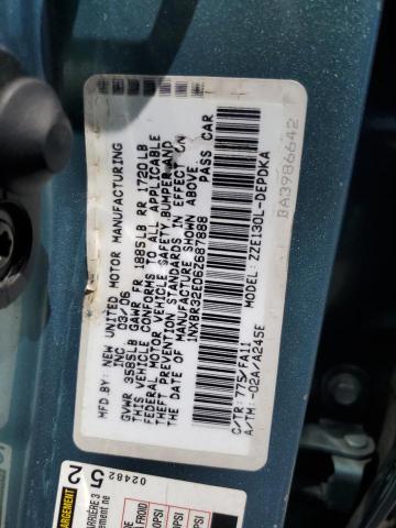 1NXBR32E06Z687888 - 2006 TOYOTA COROLLA CE GREEN photo 12