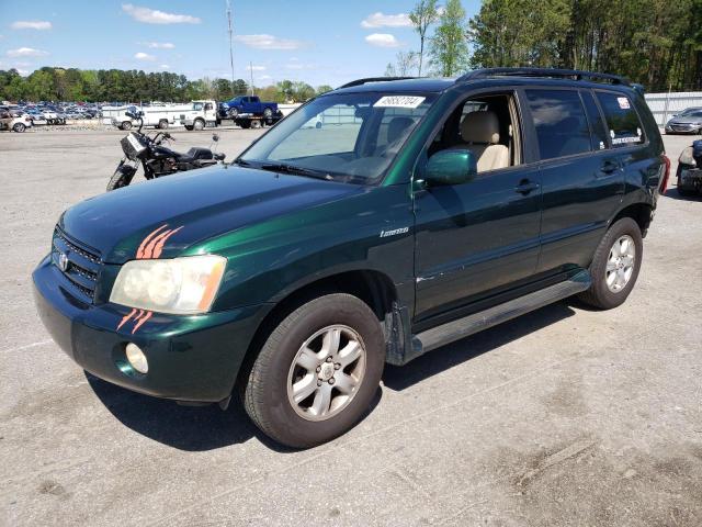 2003 TOYOTA HIGHLANDER LIMITED, 