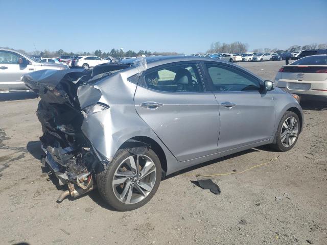 KMHDH4AEXEU087588 - 2014 HYUNDAI ELANTRA SE GRAY photo 3