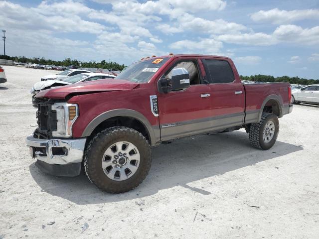 1FT7W2BT8JEB87363 - 2018 FORD F250 SUPER DUTY RED photo 1