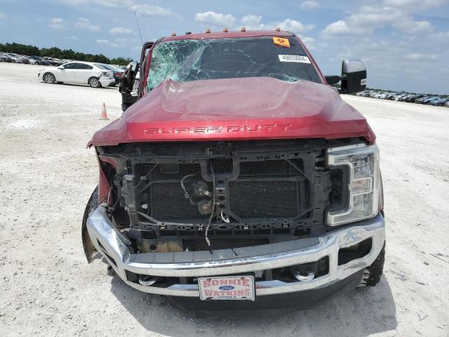 1FT7W2BT8JEB87363 - 2018 FORD F250 SUPER DUTY RED photo 5
