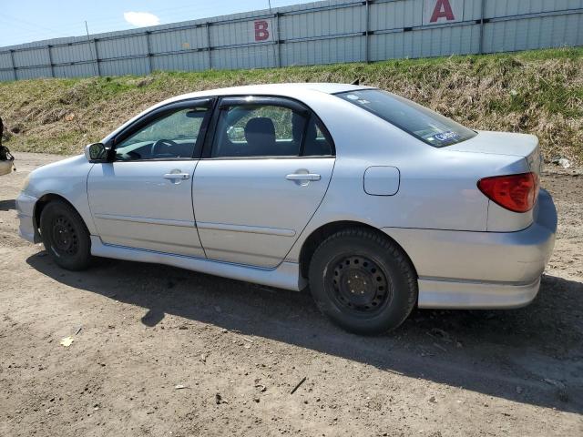 1NXBR32E85Z387885 - 2005 TOYOTA COROLLA CE SILVER photo 2