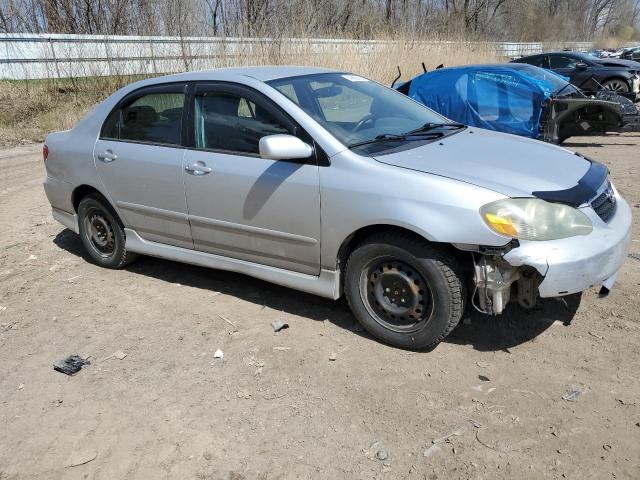 1NXBR32E85Z387885 - 2005 TOYOTA COROLLA CE SILVER photo 4