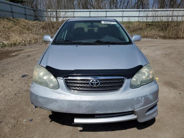 1NXBR32E85Z387885 - 2005 TOYOTA COROLLA CE SILVER photo 5