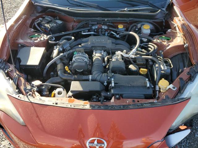 JF1ZNAA12E9703484 - 2014 TOYOTA SCION FR-S ნარინჯისფერი ფოტო 11
