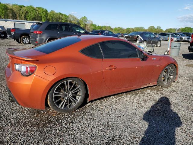 JF1ZNAA12E9703484 - 2014 TOYOTA SCION FR-S ნარინჯისფერი ფოტო 3