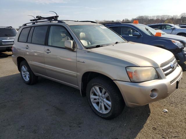 JTEEW21A570043228 - 2007 TOYOTA HIGHLANDER HYBRID TAN photo 4