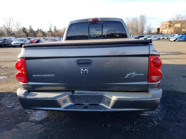 1D7HW38K88S597011 - 2008 DODGE DAKOTA SXT GRAY photo 6