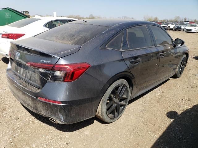 2HGFE2F54NH534858 - 2022 HONDA CIVIC SPORT 石墨色 照片 3