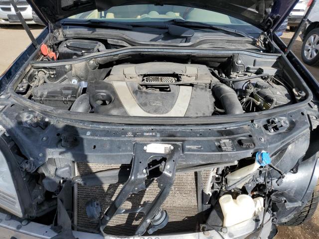 4JGBB8GB5BA693343 - 2011 MERCEDES-BENZ ML 350 4MATIC BLUE photo 12