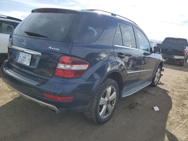 4JGBB8GB5BA693343 - 2011 MERCEDES-BENZ ML 350 4MATIC BLUE photo 3