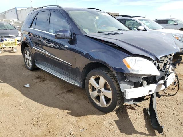 4JGBB8GB5BA693343 - 2011 MERCEDES-BENZ ML 350 4MATIC BLUE photo 4
