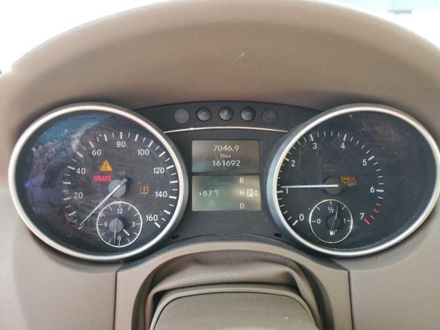 4JGBB8GB5BA693343 - 2011 MERCEDES-BENZ ML 350 4MATIC BLUE photo 9