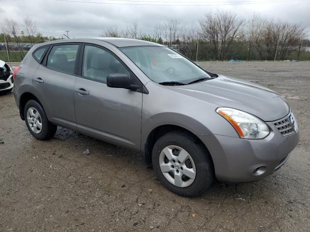 JN8AS58T38W000128 - 2008 NISSAN ROGUE S SILVER photo 4