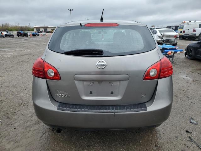 JN8AS58T38W000128 - 2008 NISSAN ROGUE S SILVER photo 6