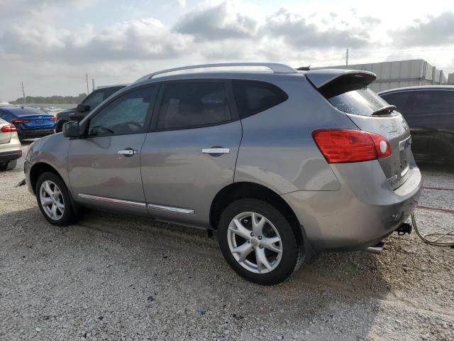 JN8AS5MT4BW162105 - 2011 NISSAN ROGUE S GRAY photo 2