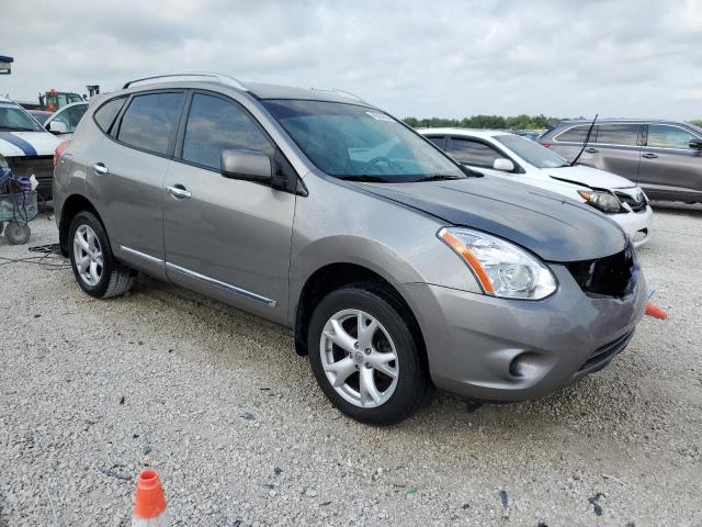 JN8AS5MT4BW162105 - 2011 NISSAN ROGUE S GRAY photo 4