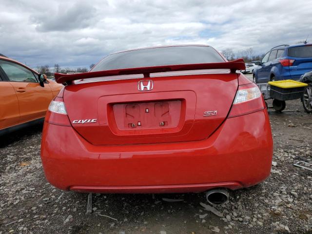 2HGFG21586H706845 - 2006 HONDA CIVIC SI RED photo 6