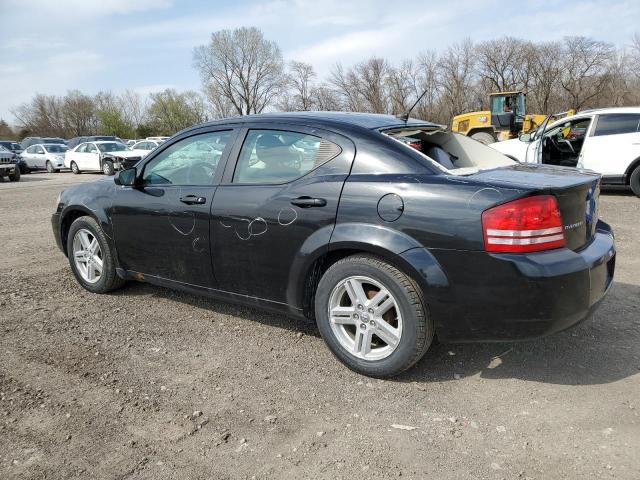 1B3LC56KX8N116512 - 2008 DODGE AVENGER SXT BLACK photo 2