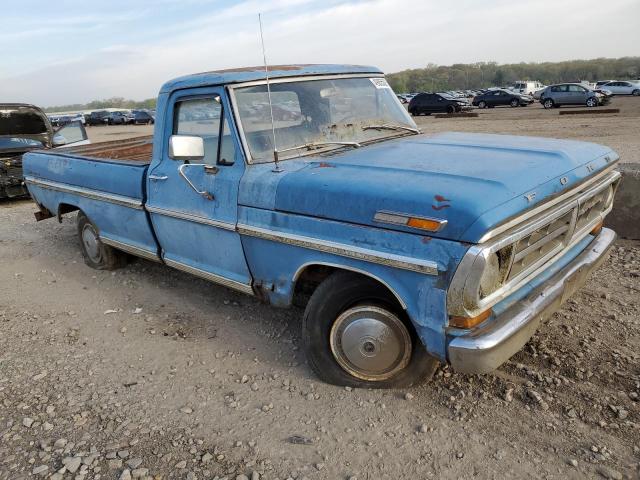 F10YKM07079 - 1971 FORD F-100 BLUE photo 4