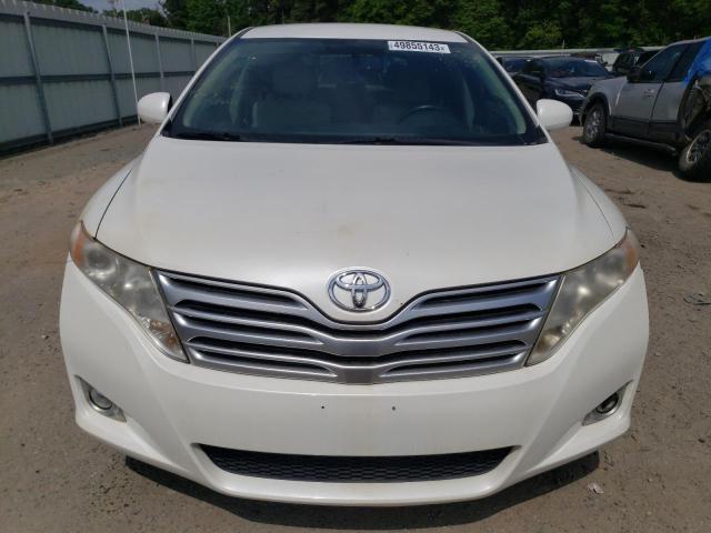 4T3ZK11A59U011972 - 2009 TOYOTA VENZA WHITE photo 5