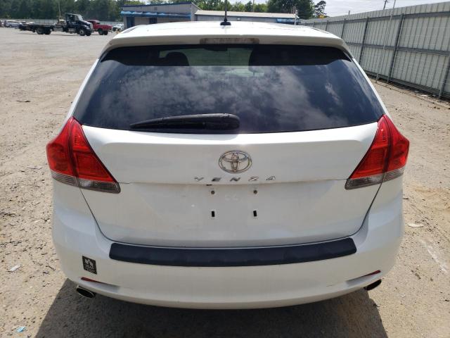 4T3ZK11A59U011972 - 2009 TOYOTA VENZA WHITE photo 6