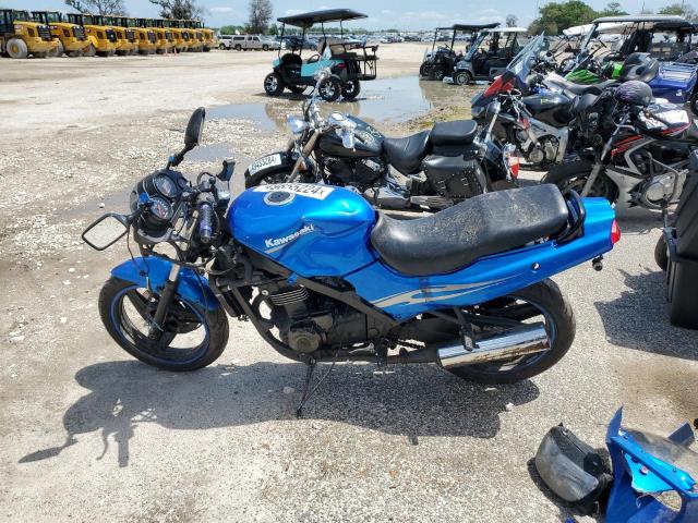 JKAEXVD1X9A115207 - 2009 KAWASAKI EX500 D BLUE photo 3