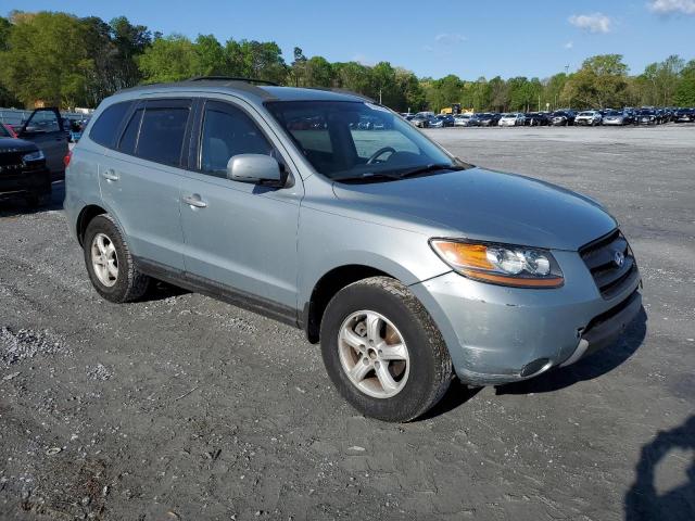 5NMSG13D48H183147 - 2008 HYUNDAI SANTA FE GLS TEAL photo 4