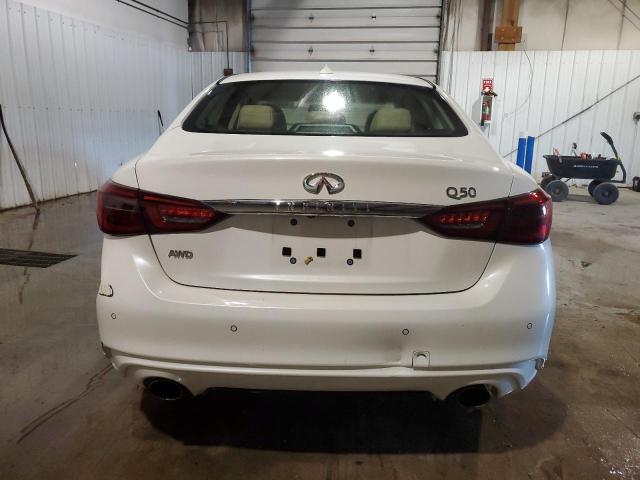 JN1EV7AR0LM250559 - 2020 INFINITI Q50 PURE WHITE photo 6