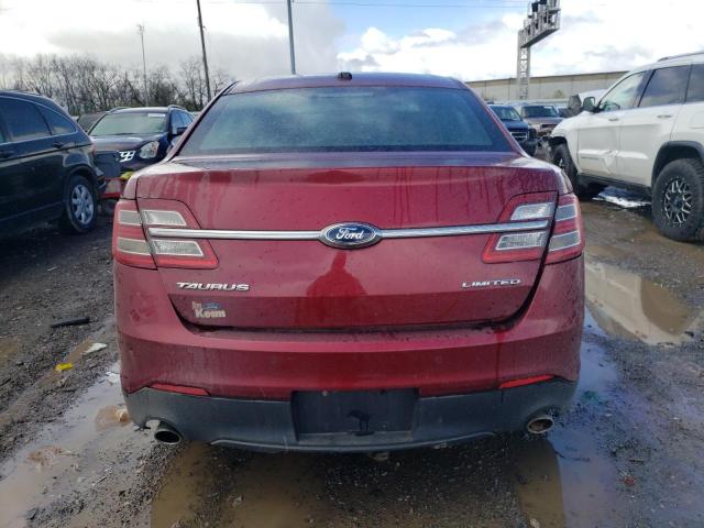 1FAHP2F87DG181298 - 2013 FORD TAURUS LIMITED RED photo 6