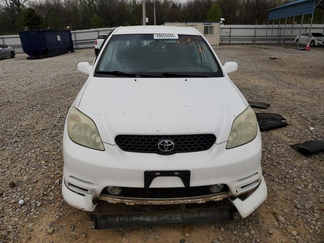 2T1KR32E24C303737 - 2004 TOYOTA COROLLA MA XR WHITE photo 5