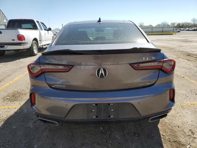 19UUB6F58MA007054 - 2021 ACURA TLX TECH A GRAY photo 6