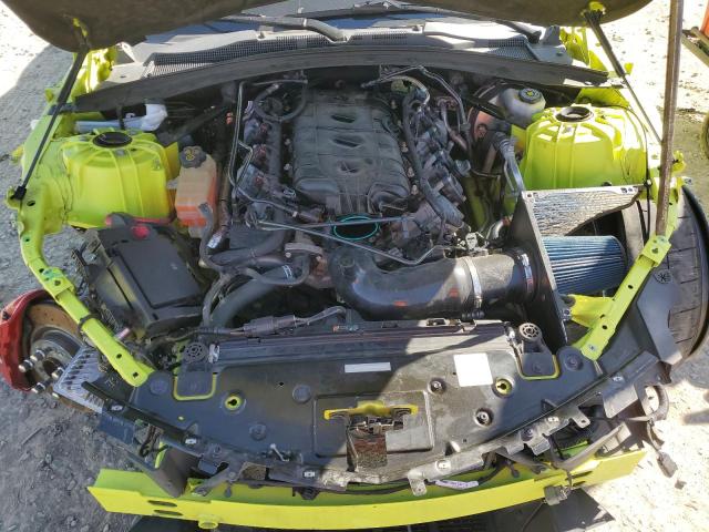 1G1FE1R76K0142219 - 2019 CHEVROLET CAMARO SS GREEN photo 11
