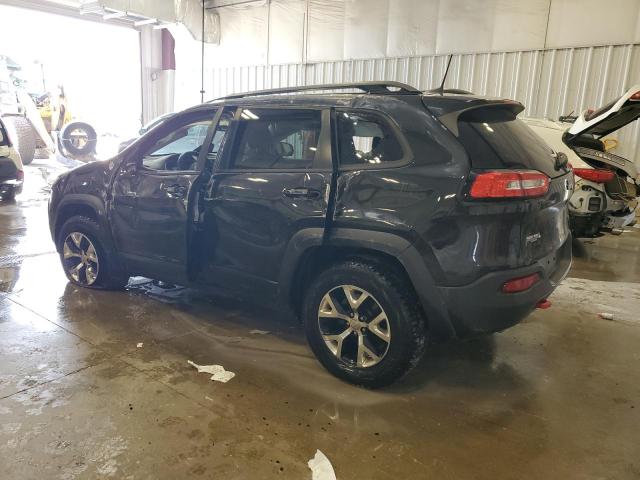 1C4PJMBS6GW163826 - 2016 JEEP CHEROKEE TRAILHAWK BLACK photo 2