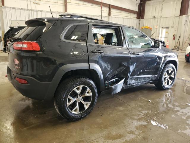 1C4PJMBS6GW163826 - 2016 JEEP CHEROKEE TRAILHAWK BLACK photo 3