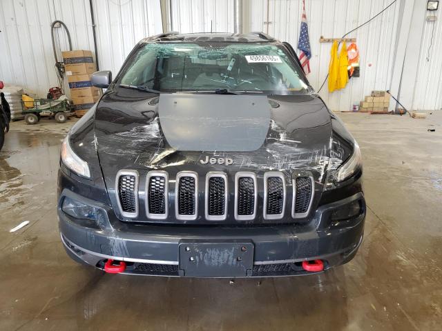 1C4PJMBS6GW163826 - 2016 JEEP CHEROKEE TRAILHAWK BLACK photo 5