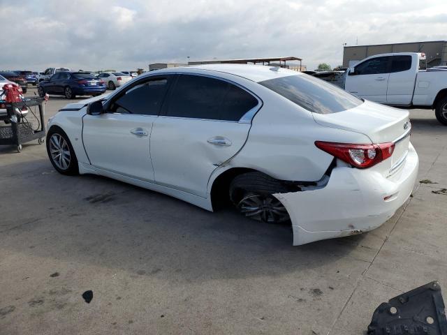 JN1BV7AP0EM674988 - 2014 INFINITI Q50 BASE WHITE photo 2