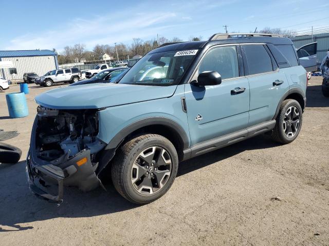 3FMCR9C65MRA98323 - 2021 FORD BRONCO SPO OUTER BANKS BLUE photo 1