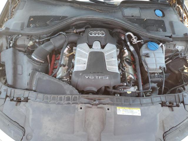 WAUHGAFC1CN134140 - 2012 AUDI A6 PRESTIGE თაფლისფერი ფოტო 11