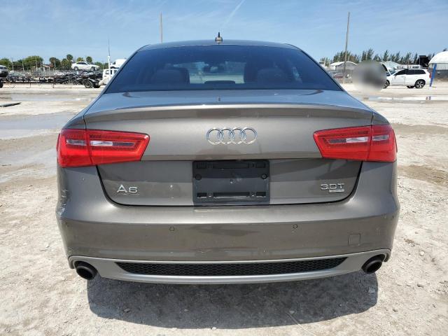 WAUHGAFC1CN134140 - 2012 AUDI A6 PRESTIGE თაფლისფერი ფოტო 6