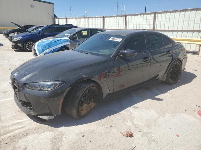 WBS33AY02MFK74990 - 2021 BMW M3 COMPETITION BLACK photo 1