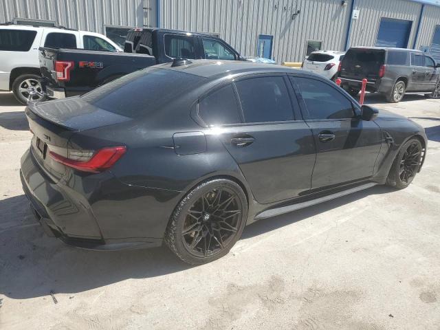 WBS33AY02MFK74990 - 2021 BMW M3 COMPETITION BLACK photo 3